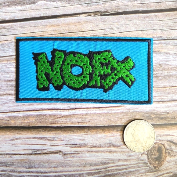 NOFX Punk Rock Vintage 90's Embroidered Iron on Patch Pick 3/13$ - Picture 2 of 2